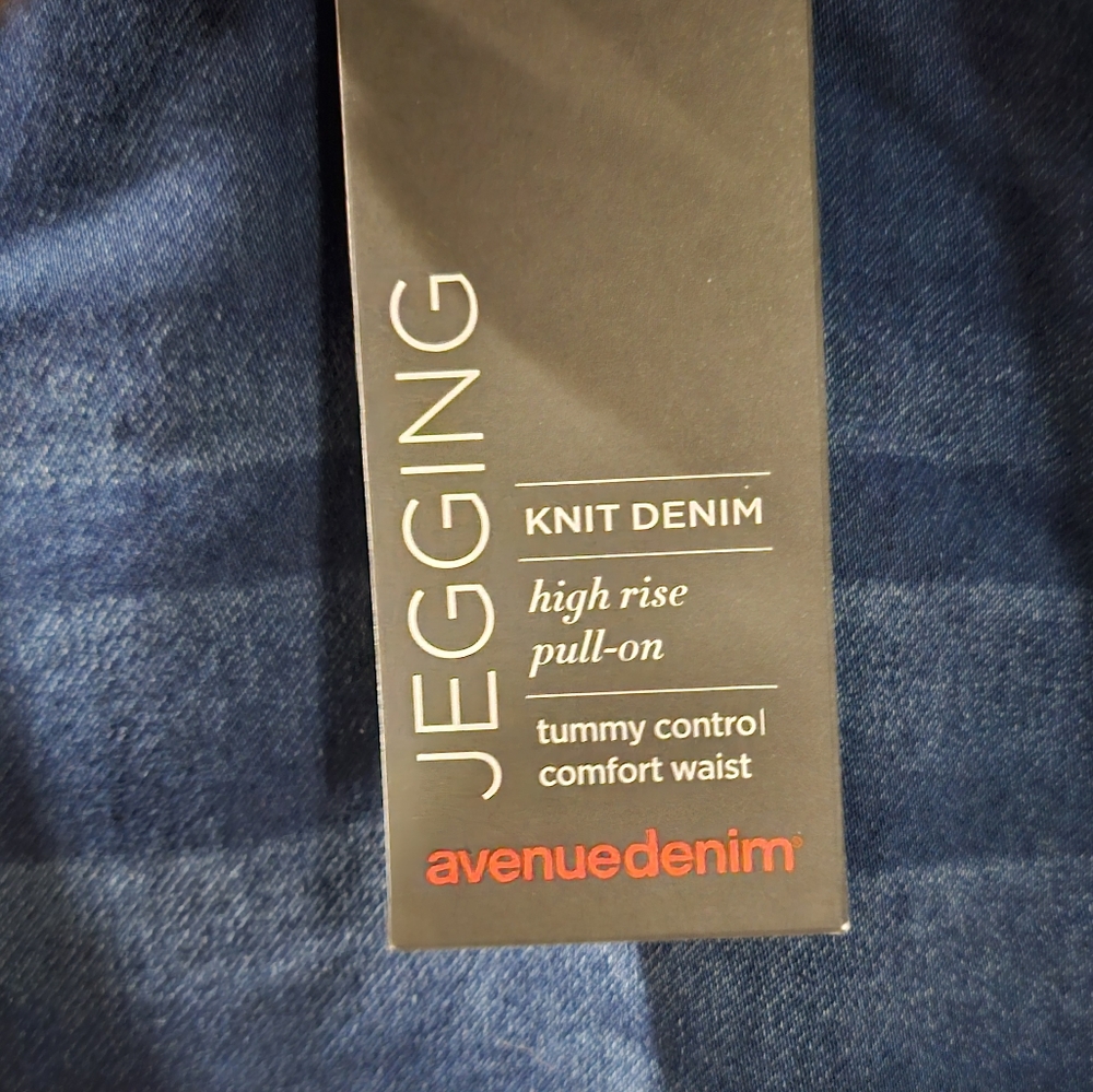 Avenue high rise jegging size 22/24P, NWT - Picture 5 of 7